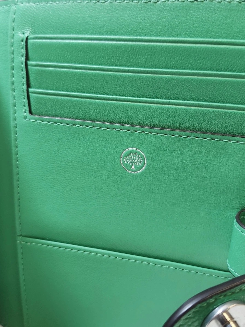 Mulberry Postman's Lock Agenda book Diary Green NEW - Picture 3 of 9